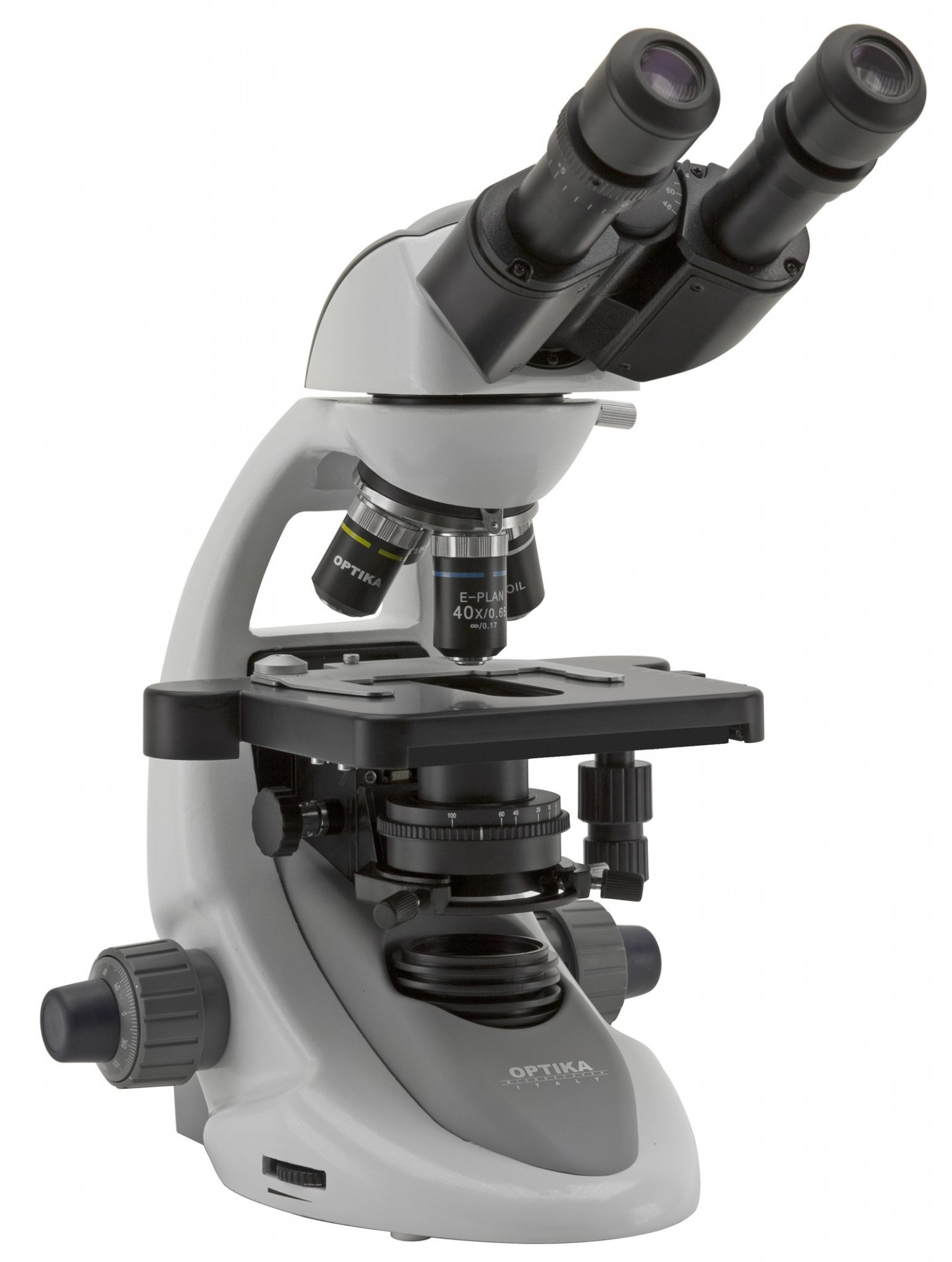 B-292PLi Microscopio binocular, 1000x, IOS, enchufe múltiple