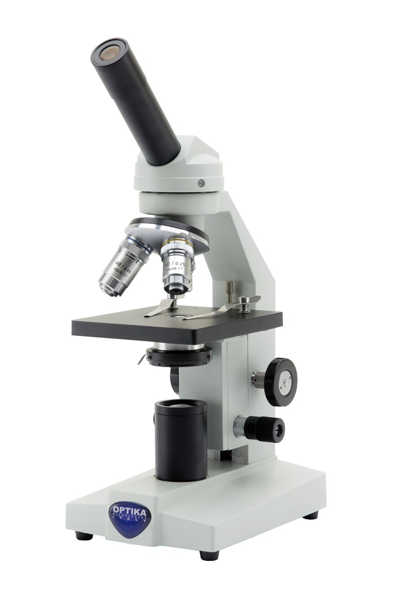 M-100FX Monocular microscopio, 400x, EU plug