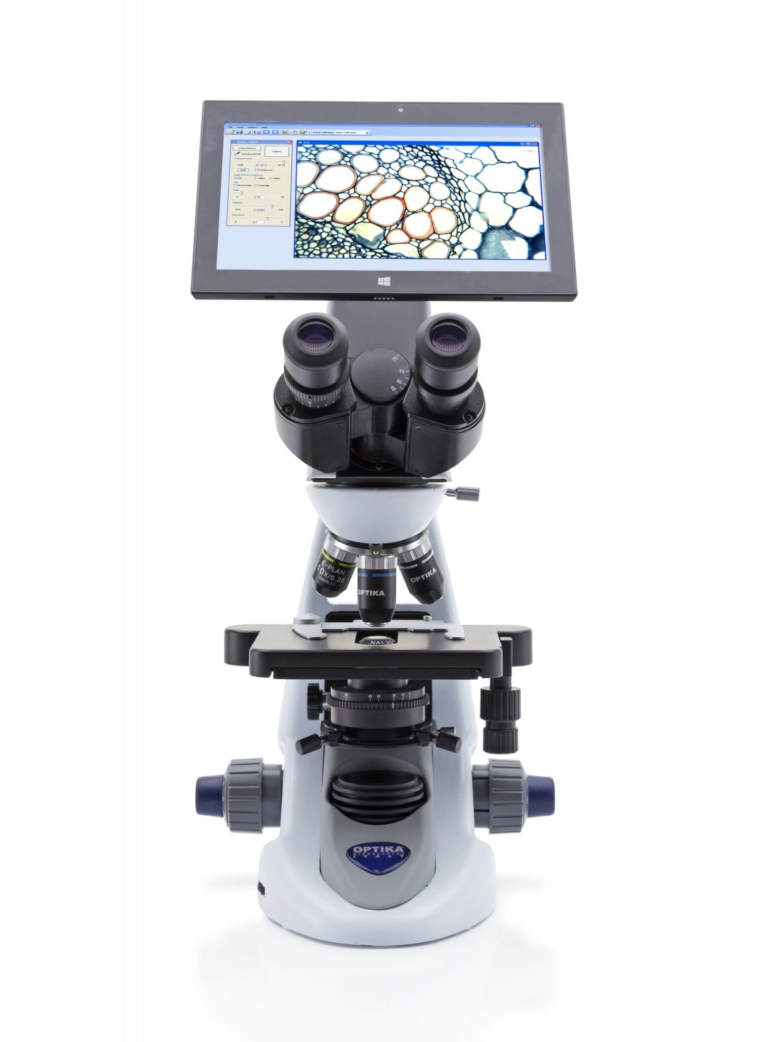 B-290TB Microscopio digital binocular, cámara 1000x, 3.2 MP con tableta, toma múltiple (solo para tableta de la UE)