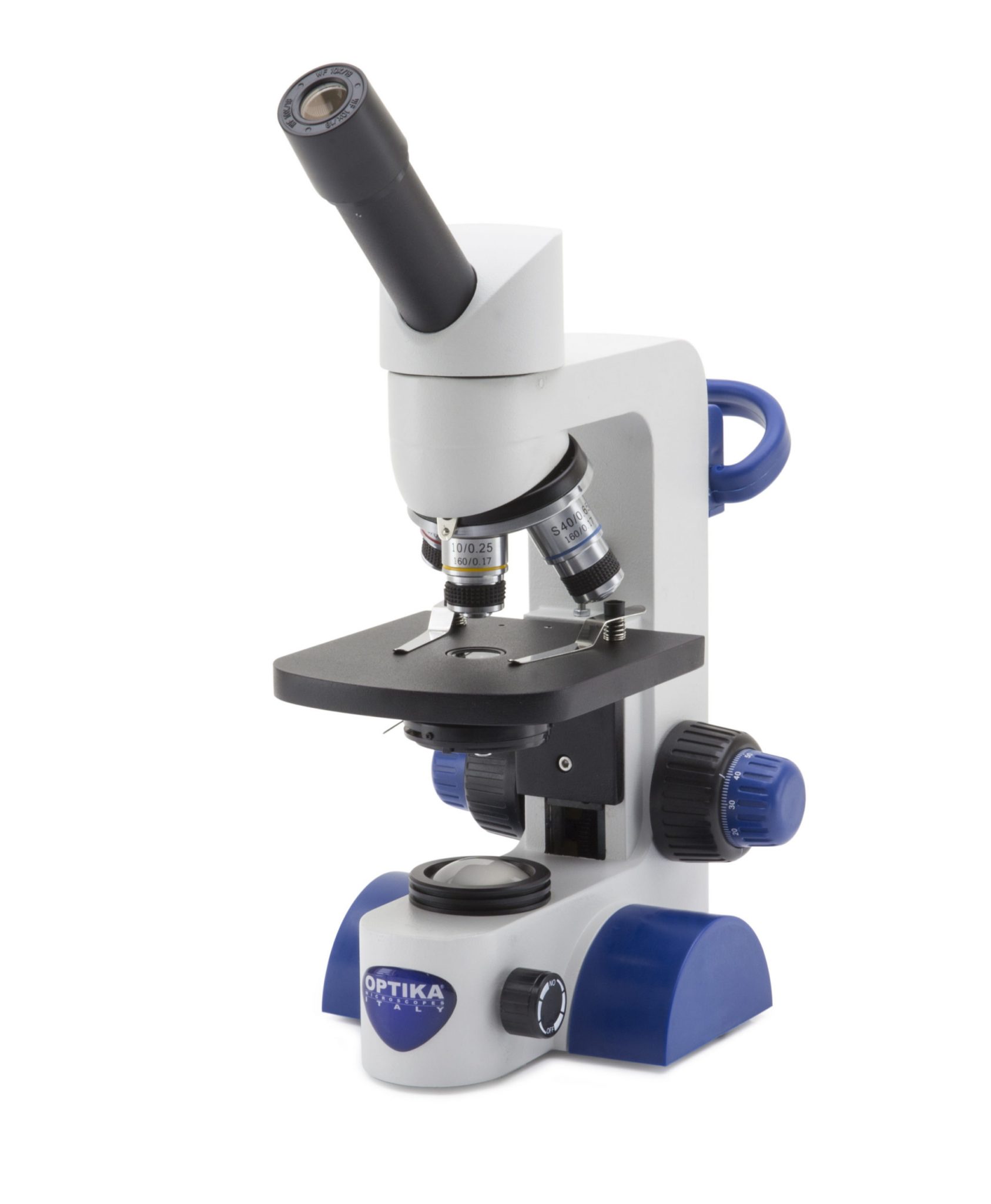 B-61 Monocular microscopio, 400x, bateria recargable, multi-plug