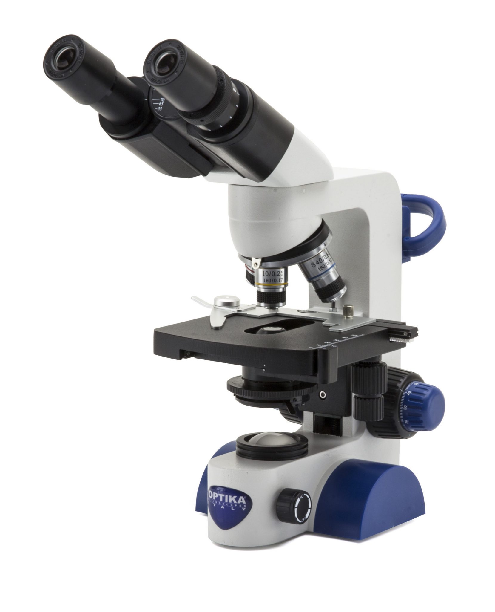 B-66 Binocular microscopio, 400x, bateria recargable, multi-plug