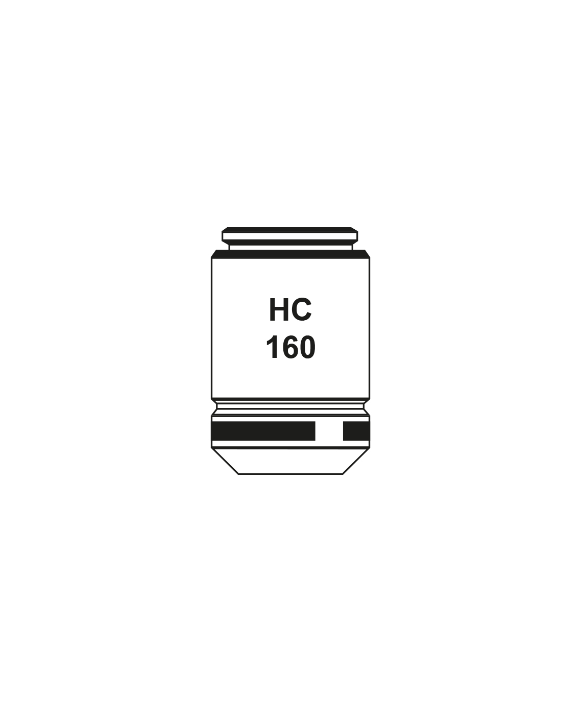 M-138 HC (gran contraste) Objetivo 10x/0.25